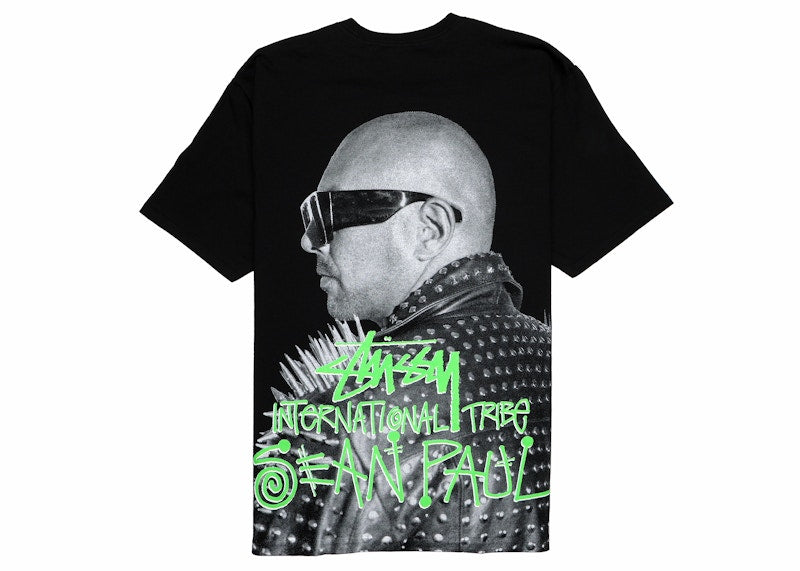 Stussy x Sean Paul Tee Black