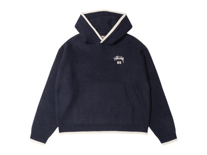 Stussy x Wales Bonner Cashmere Hoodie Navy