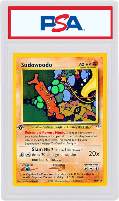Sudowoodo 2001 Pokemon TCG Neo Revelation 1st Edition #26/64 (PSA or BGS Graded)