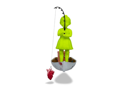 Sue Tsai The Catch Figure (Edition of 300) Neon Lime/Gunmetal
