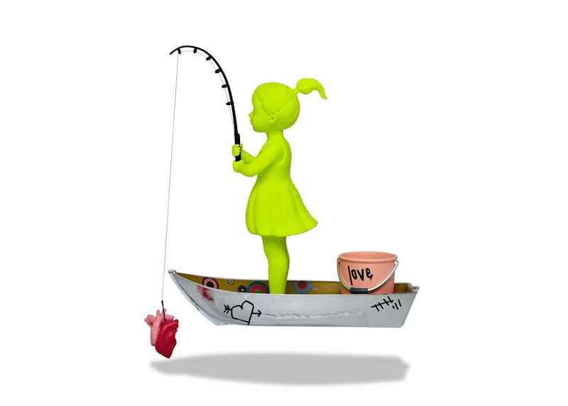Sue Tsai The Catch Figure (Edition of 300) Neon Lime/Gunmetal