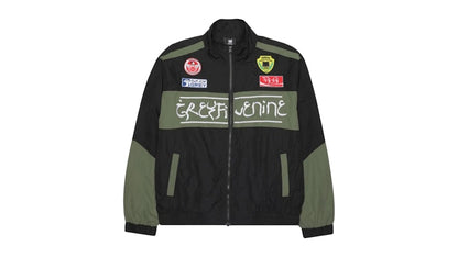 $uicideboy$ G59 Records Afghan Track Jacket Black/Green