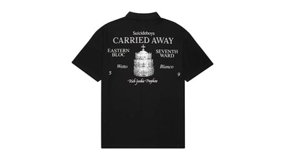 $uicideboy$ G59 Records Carried Away Polo Black
