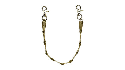 $uicideboy$ G59 Records Crypt Keeper Wallet Chain Gold