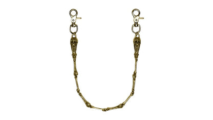 $uicideboy$ G59 Records Crypt Keeper Wallet Chain Gold
