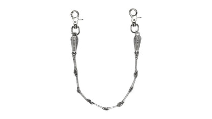 $uicideboy$ G59 Records Crypt Keeper Wallet Chain Silver