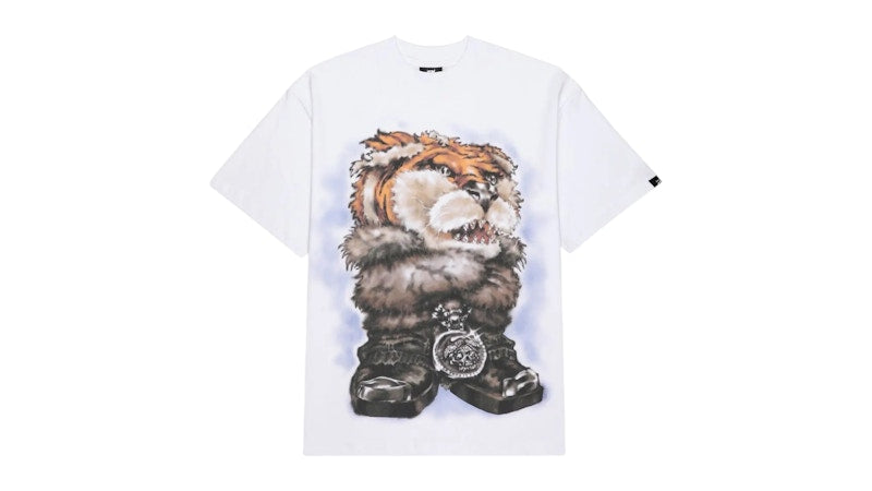 $uicideboy$ G59 Records Gangsta Tiger Tee White