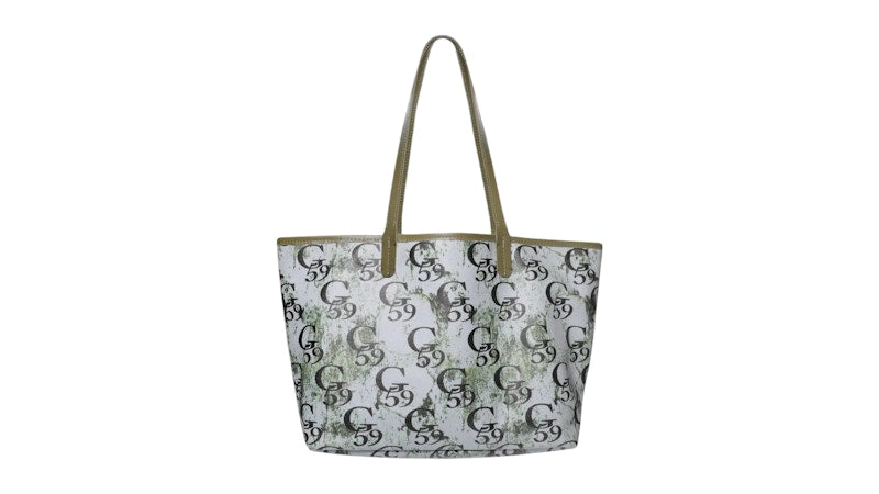 $uicideboy$ G59 Records Mold Monogram Tote Bag Green Pattern
