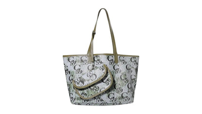 $uicideboy$ G59 Records Mold Monogram Tote Bag Green Pattern