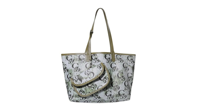 $uicideboy$ G59 Records Mold Monogram Tote Bag Green Pattern