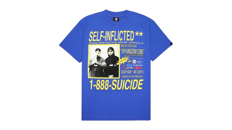$uicideboy$ G59 Records Self Inflicted Tee Blue