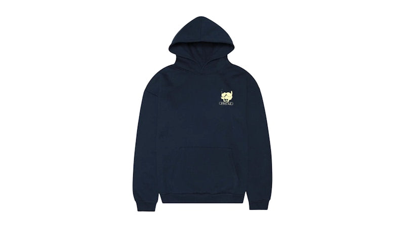 $uicideboy$ G59 Records Skull Logo Glow Hoodie Navy