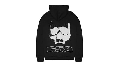 $uicideboy$ G59 Records Skull Logo Reflective Hoodie Black