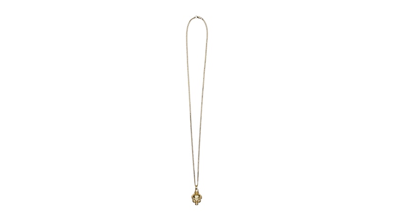 $uicideboy$ G59 Records Skull Pendant Gold