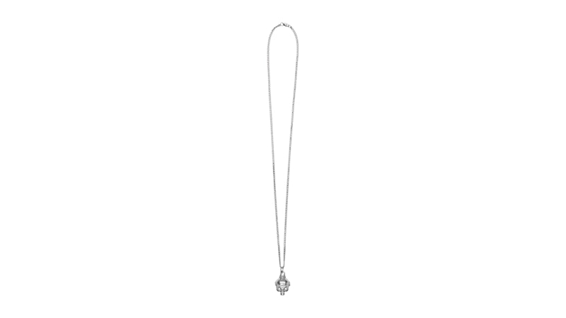 $uicideboy$ G59 Records Skull Pendant Silver
