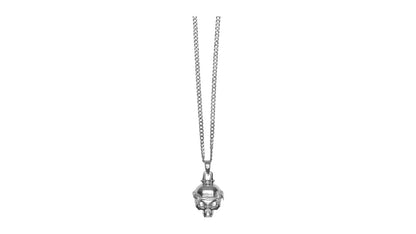 $uicideboy$ G59 Records Skull Pendant Silver