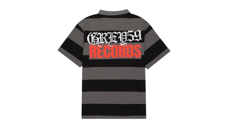 $uicideboy$ G59 Records Xerox Polo Shirt Black/Grey