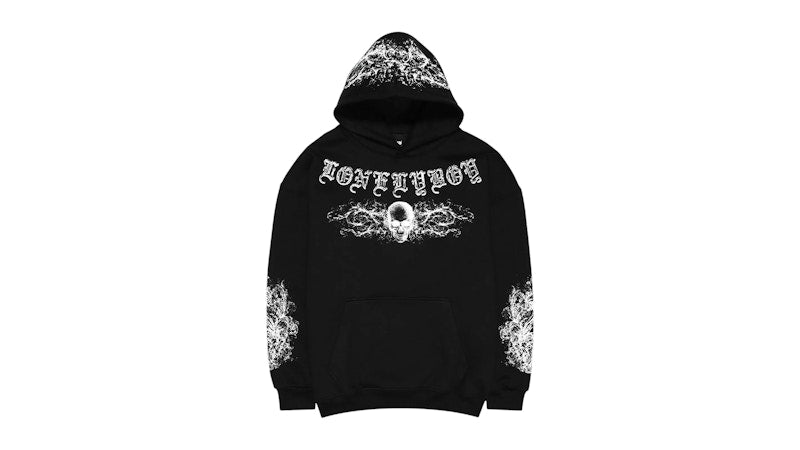 $uicideboy$ LB Crucis Hoodie Black