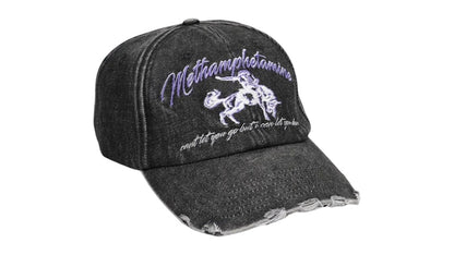 $uicideboy$ LB Methamphetamine Blues Cap Washed Black