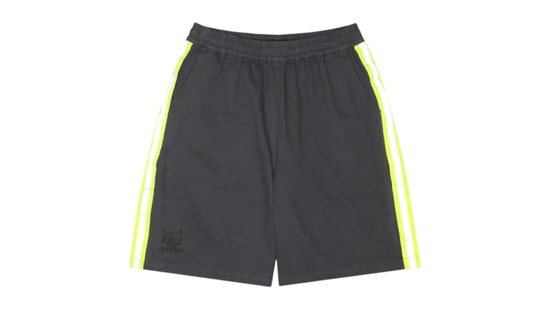 $uicideboy$ Relaxed Cotton Twill Work Short Grey