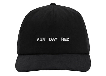 Sun Day Red x Tiger Woods Perforated Snapback Hat Black