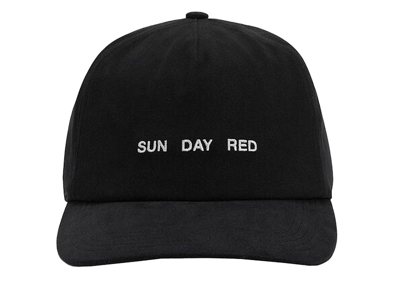 Sun Day Red x Tiger Woods Perforated Snapback Hat Black