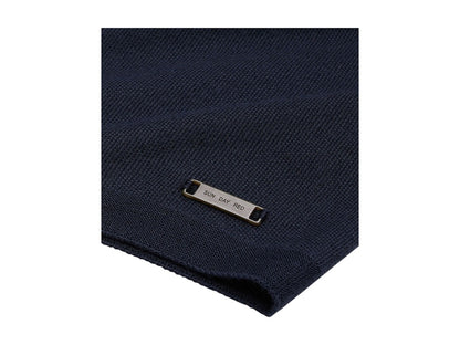 Sun Day Red x Tiger Woods 3D Knit Cashmere Crew Navy