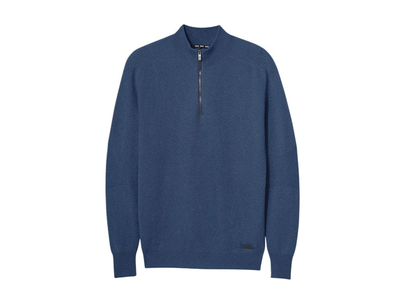 Sun Day Red x Tiger Woods 3D Knit Cashmere Quarter Zip Deep End