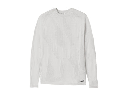 Sun Day Red x Tiger Woods 3D Knit Cashmere Tonal Camo Crew Moon