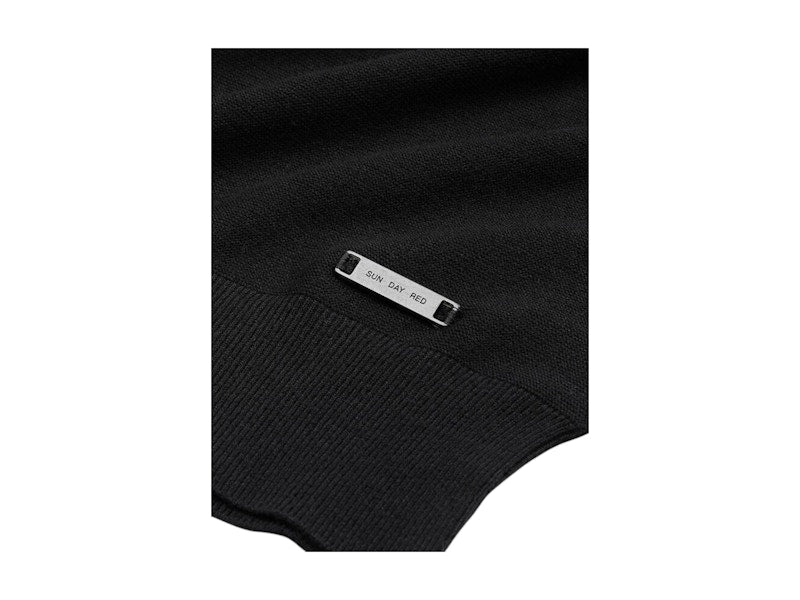 Sun Day Red x Tiger Woods 3D Knit Lightweight Crew Black