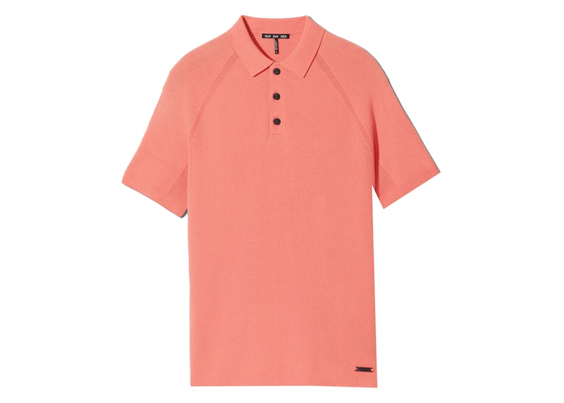 Sun Day Red x Tiger Woods 3D Knit Polo Hunter
