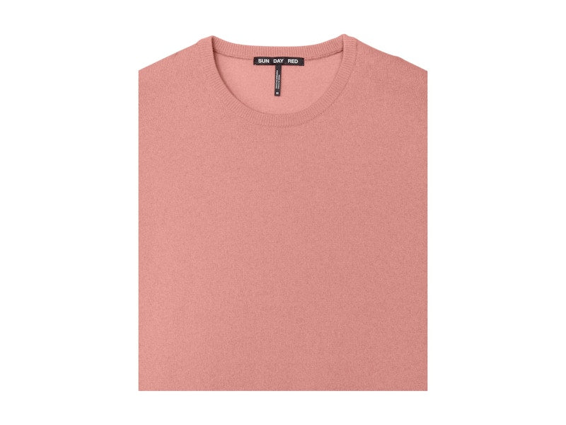 Sun Day Red x Tiger Woods 3D Tour Cashmere Crew Ash Rose