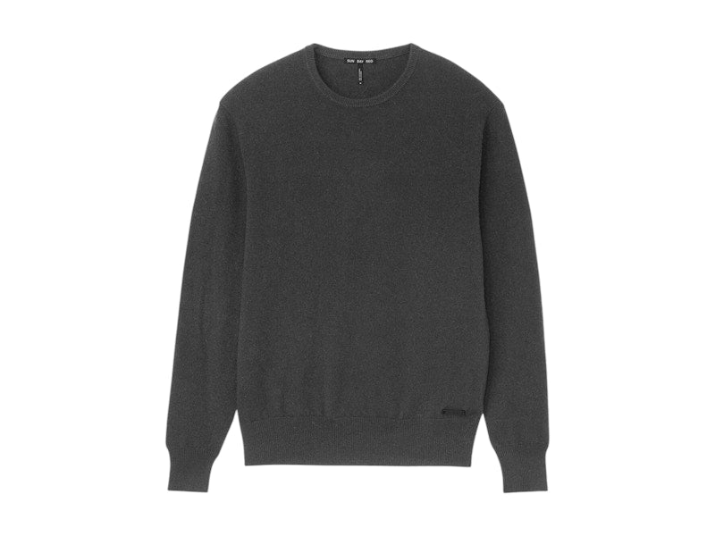 Sun Day Red x Tiger Woods 3D Tour Cashmere Crew Charcoal
