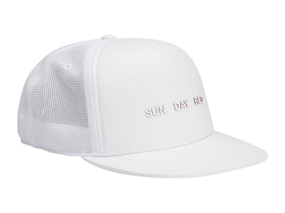 Sun Day Red x Tiger Woods Foam Mesh Hat White