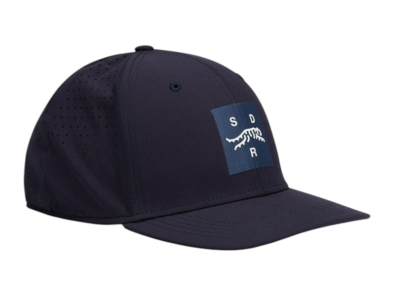 Sun Day Red x Tiger Woods Lockup Half Vent Snapback Hat Navy