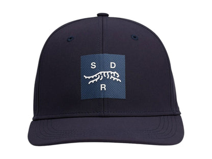 Sun Day Red x Tiger Woods Lockup Half Vent Snapback Hat Navy