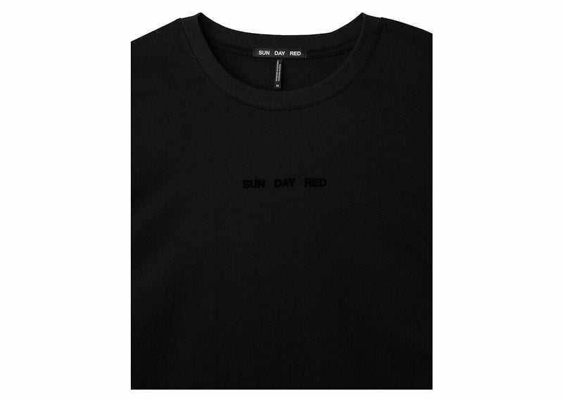 Sun Day Red x Tiger Woods Long Sleeve Dark Matter T-Shirt Black