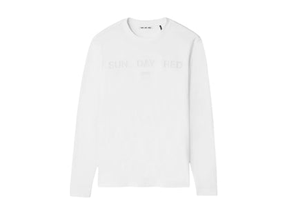 Sun Day Red x Tiger Woods Long Sleeve Dark Nebula T-Shirt White
