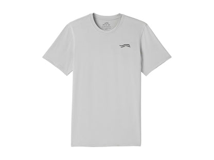 Sun Day Red x Tiger Woods Performance Short Sleeve Tech Tee Shark Skin Grey