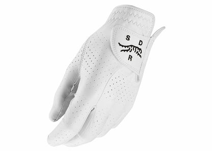 Sun Day Red x Tiger Woods Tour Leather Left Glove White