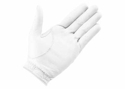 Sun Day Red x Tiger Woods Tour Leather Left Glove White