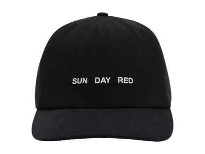 Sun Day Red x Tiger Woods Wordmark Adjustable Dad Hat Black