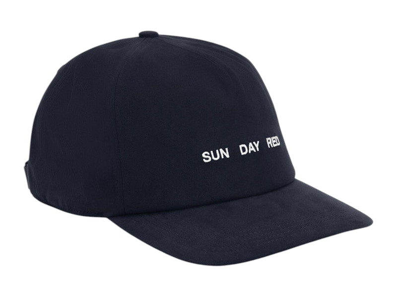 Sun Day Red x Tiger Woods Wordmark Adjustable Dad Hat Navy