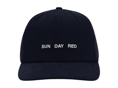 Sun Day Red x Tiger Woods Wordmark Adjustable Dad Hat Navy
