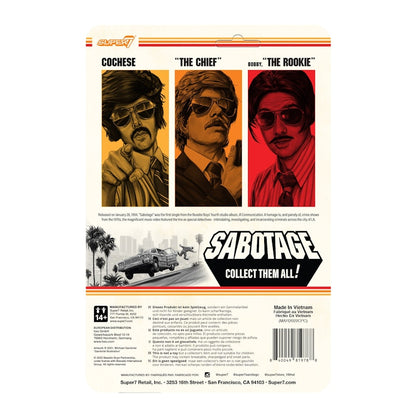 Super7 Beastie Boys Sabatoge Alasondro Alegré as "The Chief" Action Figure