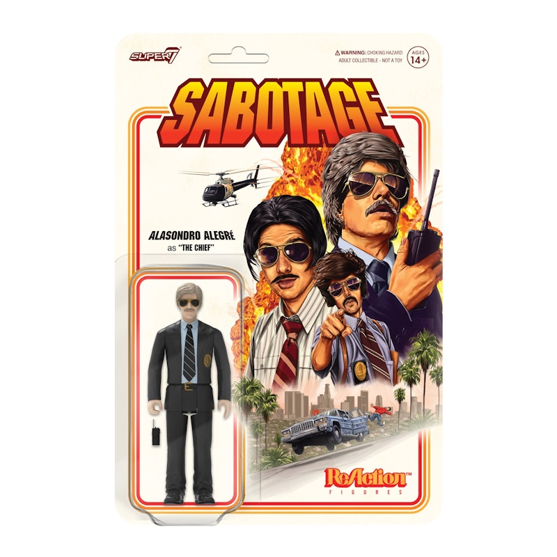 Super7 Beastie Boys Sabatoge Alasondro Alegré as "The Chief" Action Figure