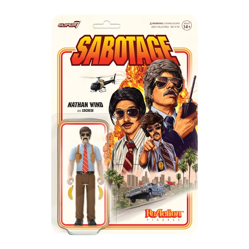 Super7 Beastie Boys Sabatoge Nathan Wind as Cochese Action Figure