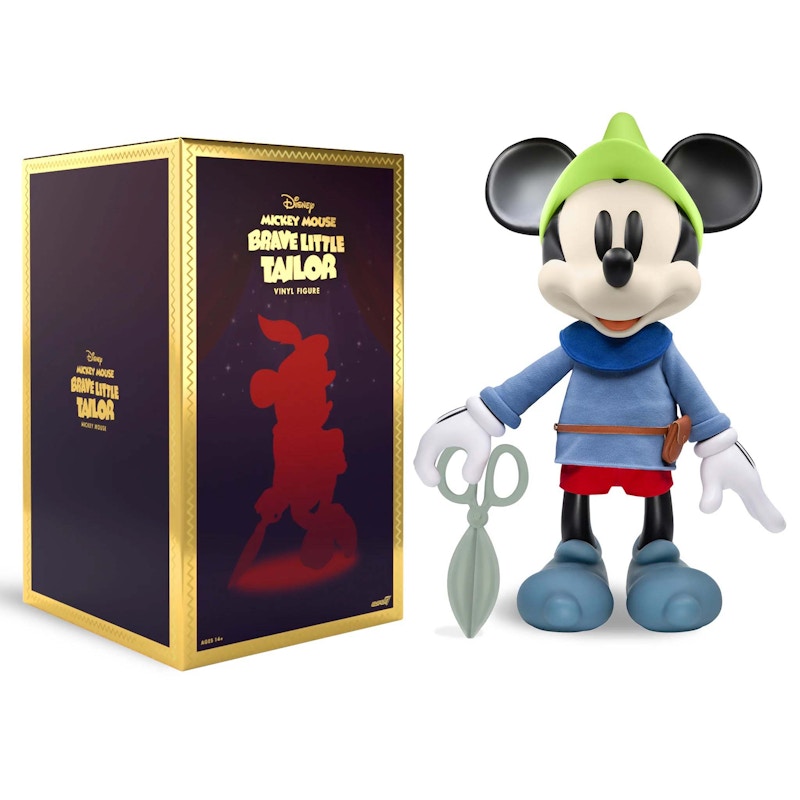 Super7 Disney Supersize Brave Little Tailor Mickey Mouse Action Figure