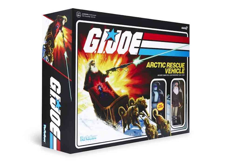 Super7 G.I. Joe Artic Rescue Vehicle Action Figure Set