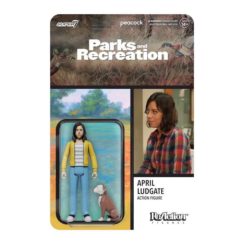 Super7 Parks and Recreation April Ludgate Action Figure